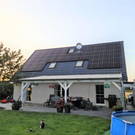 Immobilie mit Solardach ausgestattet